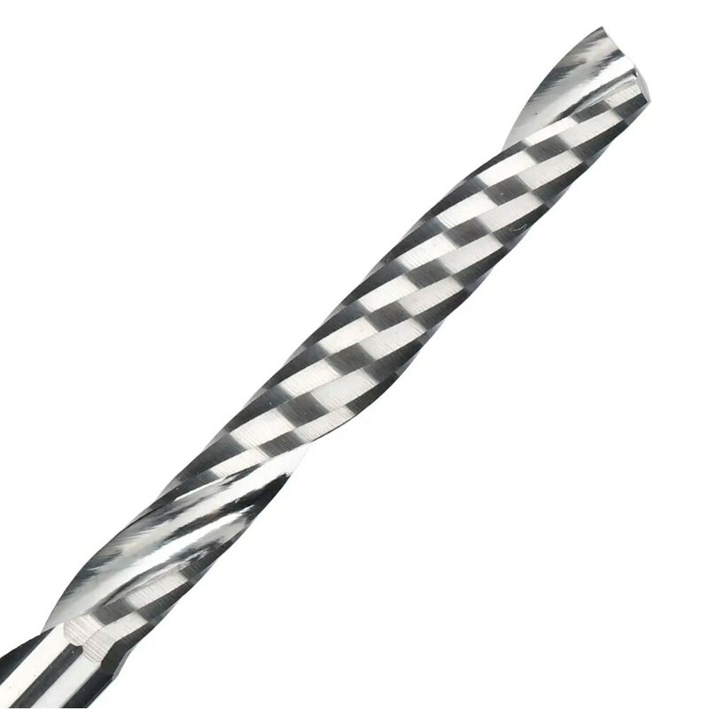 XCAN Carbide End Mill Pemotong Flute Tunggal 3.175 4 6Mm Shank Satu Flute Spiral PVC Cutter CNC Router Bit