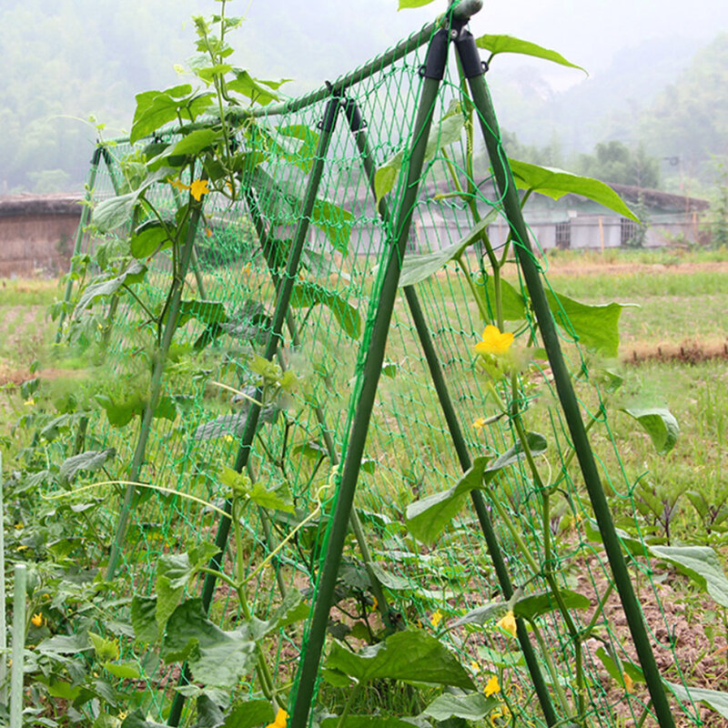 شبكة حديقة منزلية من النايلون ، تسلق البطيخ المر ، زهور شبكية ، خيار ، نباتات كرمة ، سهلة التطبيق ، عملية ، 0.9x1.8m