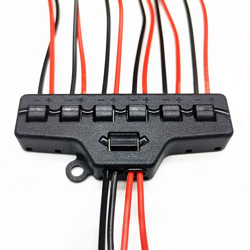 LED 스트립 모델 조명, 철도 레이아웃, 6 포트 퀵 스플리터, 라인 스플리터, 퀵 커넥트 아웃