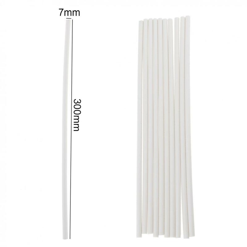 10 Stks/set Witte Sterke Viscose Hot Melt Lijm Sticks Handmatige Diy Gereedschap Kit Voor Elektrische Lijmpistool Reparatie Accessoires 7mm X 300Mm