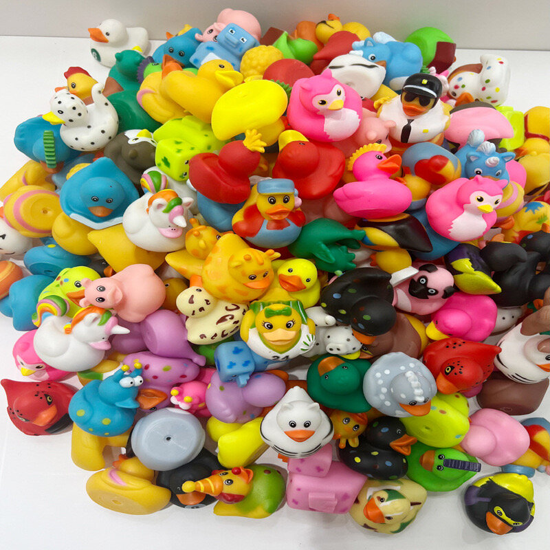 20/40 Rubber Duck for Jeeps Car Duck Bath Toy Assortment Bulk Floater Duck for Kids Baby Showers Accessories Party Favors