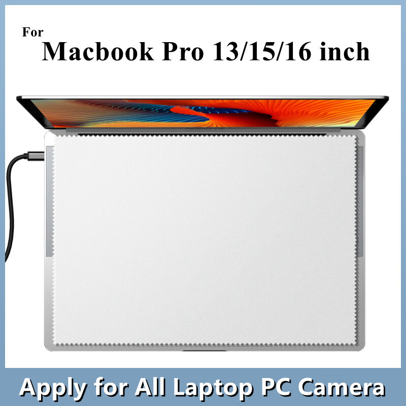 Paño de limpieza de microfibra a prueba de polvo, manta para teclado de portátil, Kit de limpiador de pantalla para MacBook Pro de 13/15/16 pulgadas