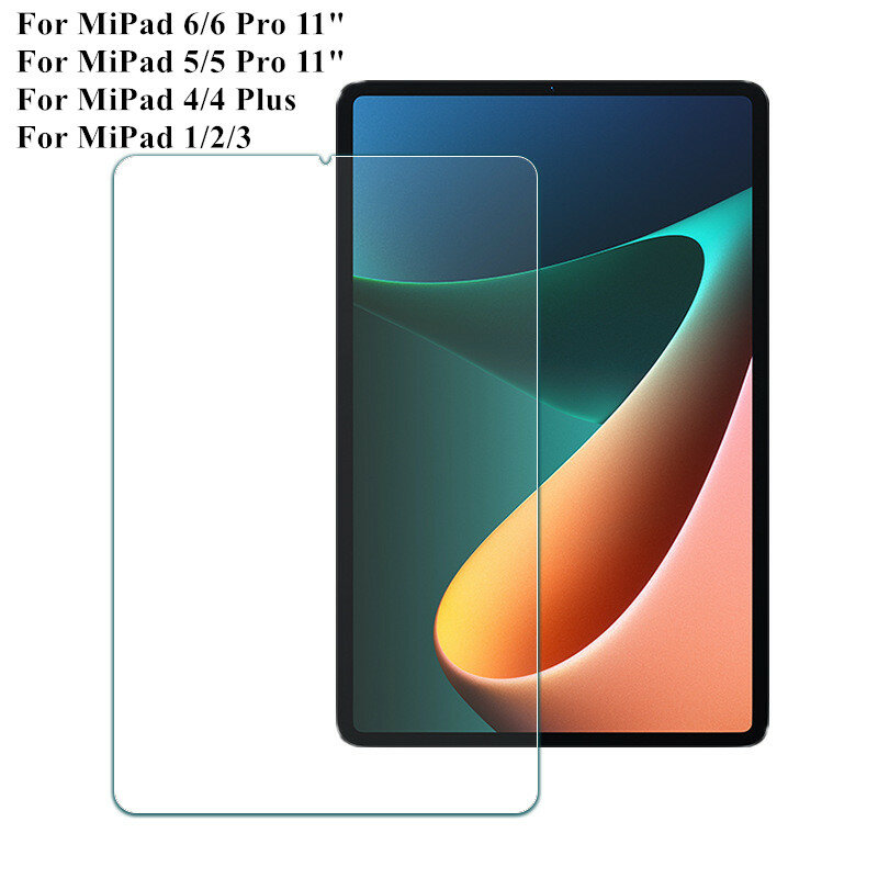 Protetor de Tela de Vidro Temperado, Película Protetora para Xiaomi Pad 6, 5 Pro, 11, MiPad 4 Plus, 10.1 ", 3, 2, 1, 8" Tablet