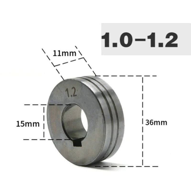 Rodillo de alimentación de alambre Mig, 1 piezas, 0,8/1,0mm, alimentador de guía de rueda, soldador