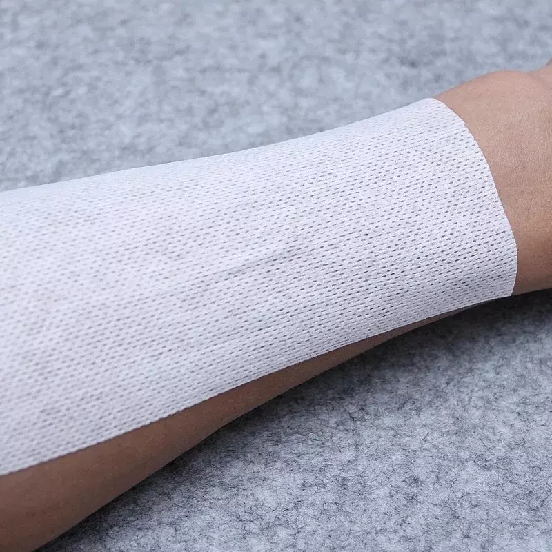 1pc Self Adhesive Medical Non-woven Tape Breathable Wound Dressing Fixing Retention Tape Bandage Roll 10cmX5m