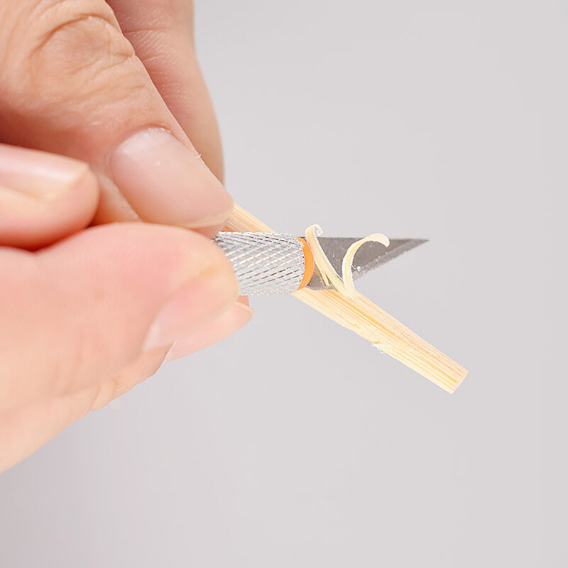 Cuchillo de utilidad de Arte de 30 ° con cortador de papel, bolígrafo, cuchillos, herramienta de artesanía, papelería