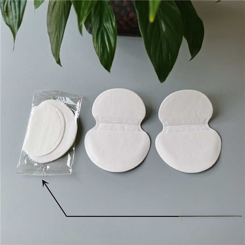 50Pcs Armpits Sweat Pads for Underarm Gasket from Sweat Absorbing Pads for Armpits Linings Disposable Anti Sweat Stickers