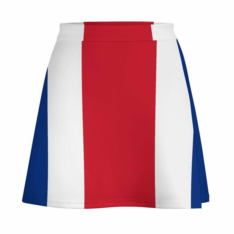 Costa Rica Flagge Geschenke, Aufkleber & Produkte Minirock Outfit koreanischen Stil 90er Jahre ästhetische elegante Röcke für Frauen