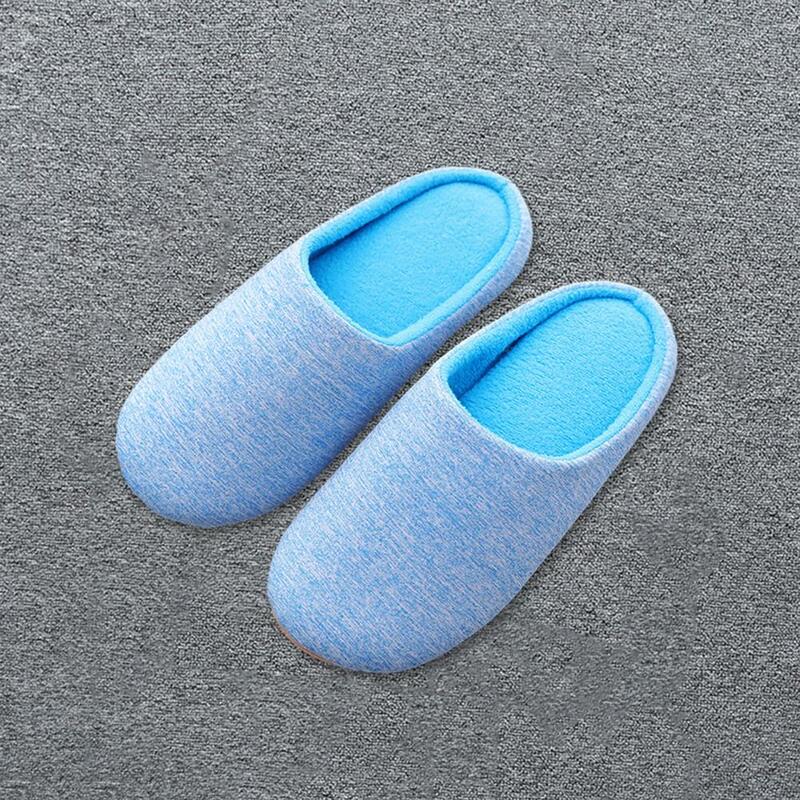 Pantofole facili da indossare pantofole calde in peluche pantofole Unisex in peluche calde abbigliamento per la casa accogliente per coppie con suole morbide scivolo silenzioso