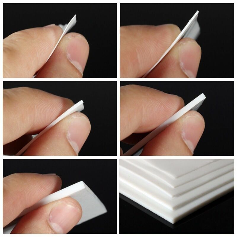 1Pcs thick 0.1/0.25/0.3mm White PTFE Film/Sheet Virgin High Strength Temperature For Electrical Supplies100x100mm/250x500mm  /