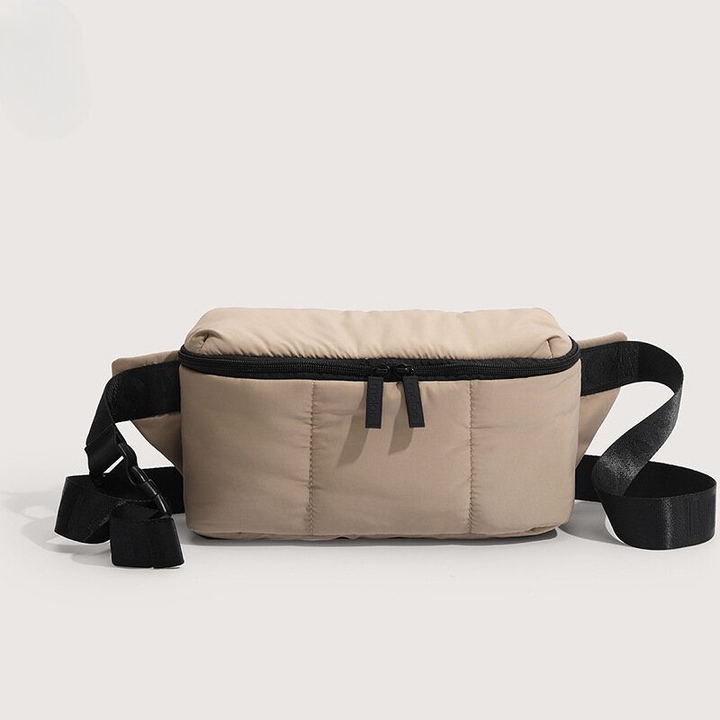 Bolsa Crossbody para homens e mulheres, bolsa de cintura casual, bolsa de armazenamento para esportes ao ar livre, elegante e luxuosa