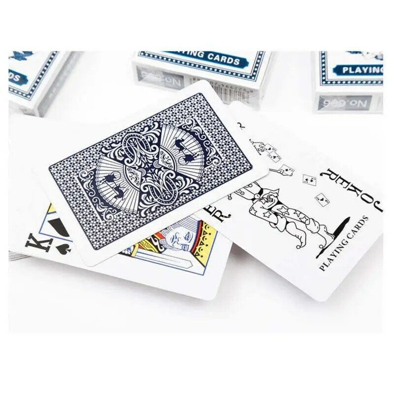 Novo Padrão Impermeável Adulto Jogando Cartas Poker Game Board Games Poker Cartões Fácil de Embaralhar Party Cards Game Table Game