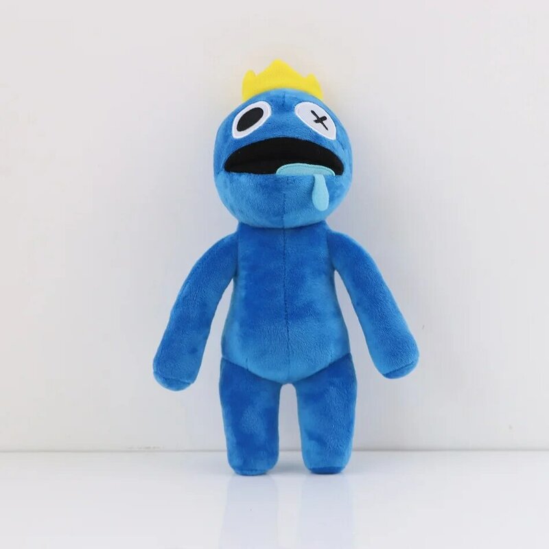 Hot Ро-блокс Rainbow Friends Plush Toy Little Blue Man Little Green Man Doll Doll Children's Birthday Gift