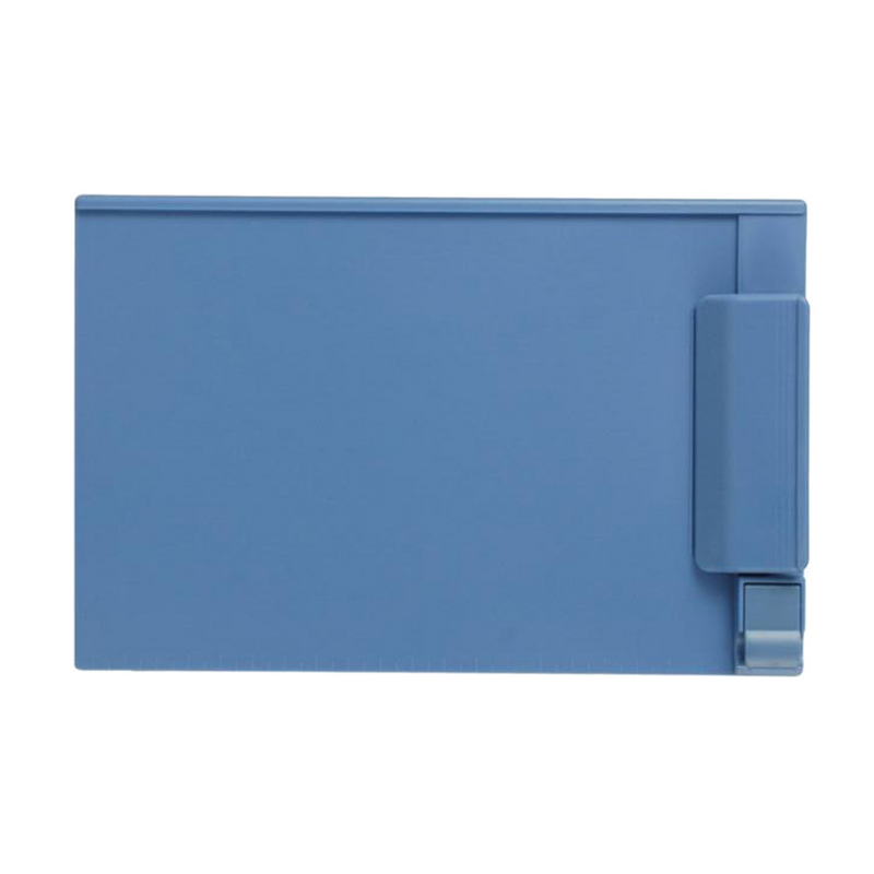 Plastic A5 Clipboard Profile Clip Paper Holder Writing Folders for School Classrooms Office (Sky-blue)