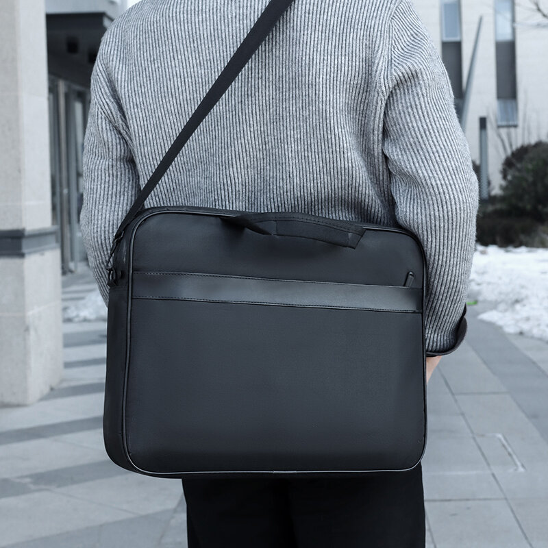 Borsa per il trasporto del Computer durevole custodia protettiva borsa per valigetta con tasca frontale custodia sottile per 15-16 pollici