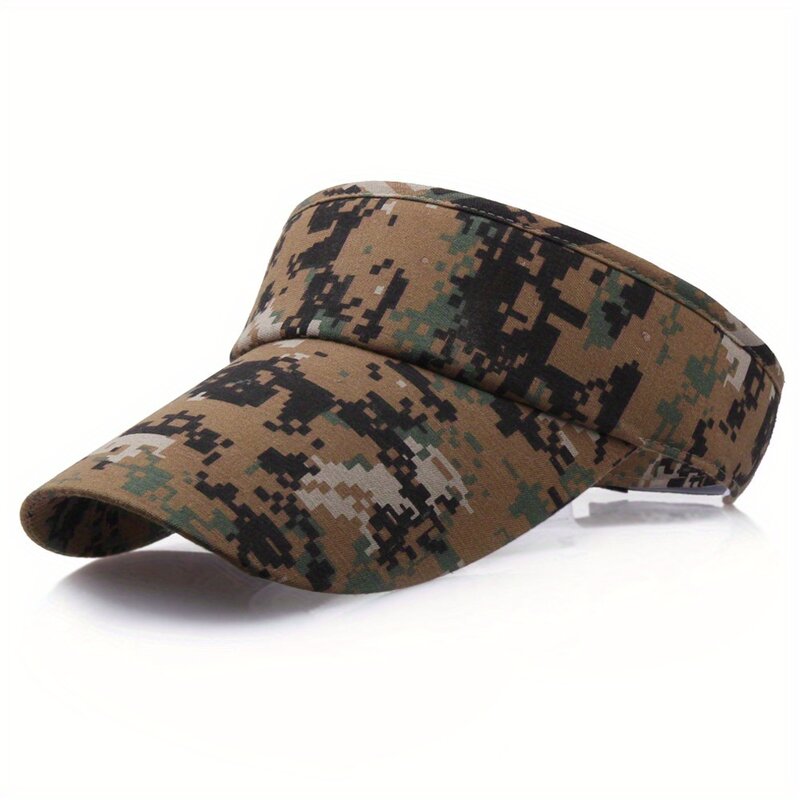 Summer Camouflage Sun Hats Adjustable Breathable UV Protection Visor Cap For Women Girls Outdoor Travel Sport Hiking Cyclig Hat
