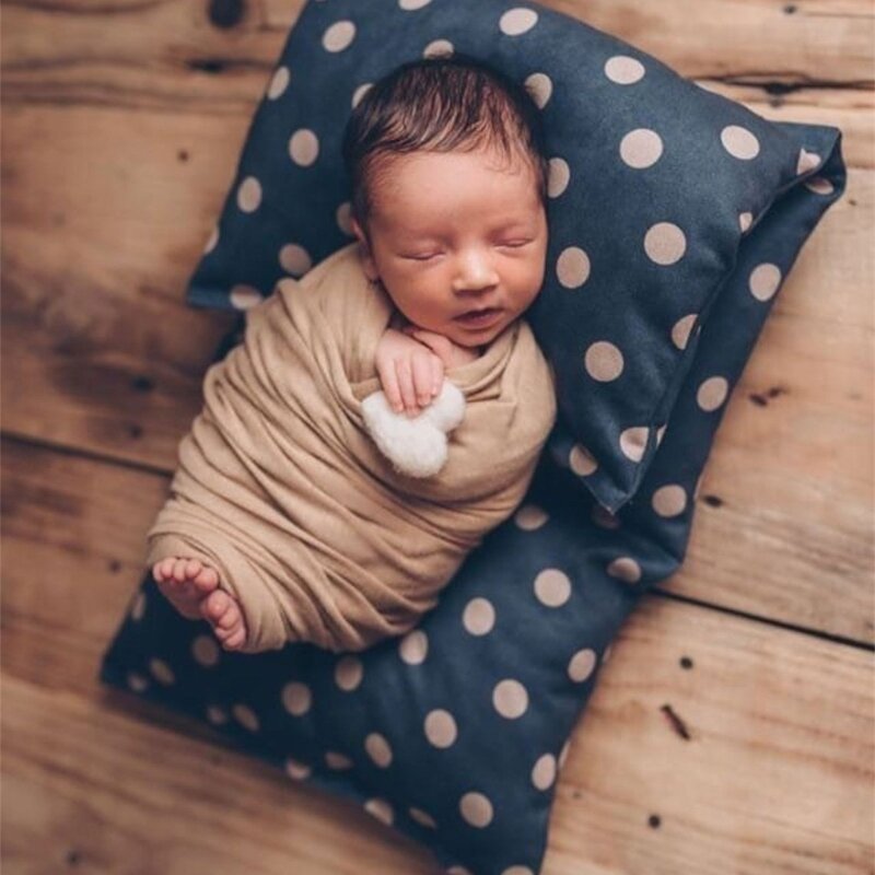 Accesorios de fotografía para recién nacidos, colchón de peluche suave, almohada para posar, cojín de apoyo para fotografía de estudio de bebé, accesorio para fotografía