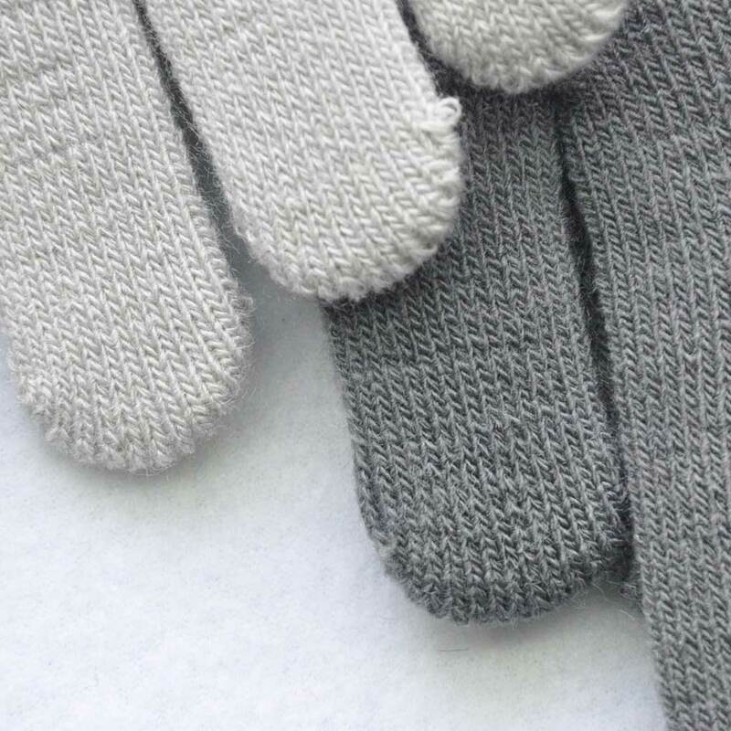 1 Paar Dames Heren Gebreide Handschoenen Volwassenen Reizen Fietsen Warme Wanten