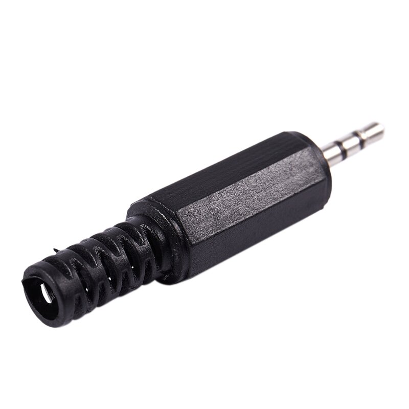 6pcs 2.5mm Stereo Male Plug Jack DIY Solder Headphones Audio Connector