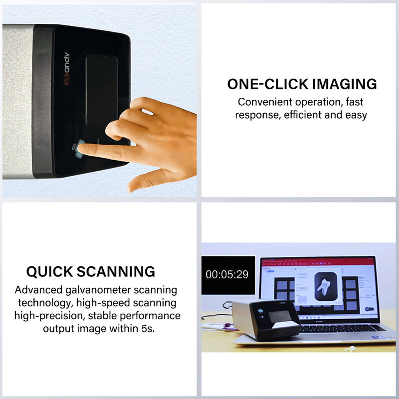 Dent Digital Imaging Plate Scanner Handy HDS-500 X-ray Film Scanner Intraoral Scanner Digital Imaging Plate Scanner