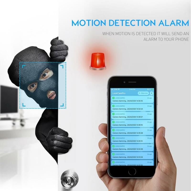 4K HFD Portable Mini Remote Monitoring Camera Home Wifi Secret Micro Camera IP Video Audio Recorder Human Detection DV Cam espia