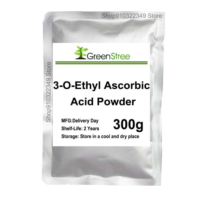 Powdered 3-O-Ethyl Ascorbic Acid for Skin Brightening and Whitening Purposes