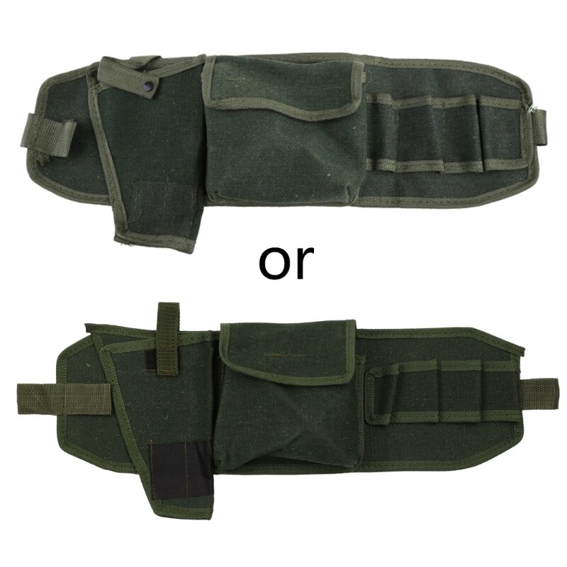 Upgrade Tool Belt Heavy Duty Adjustable Tool Bag Canvas Pouch Bag Electrician Drop Shipping