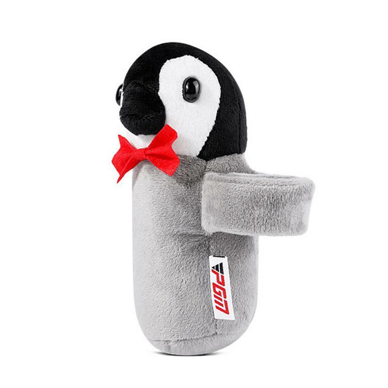Golf Valuables Pouch Penguin-Shaped Zippered Valuables Bag Golf Mini Pouch Organizer Valuables Holder Durable Golf Pocket Cute