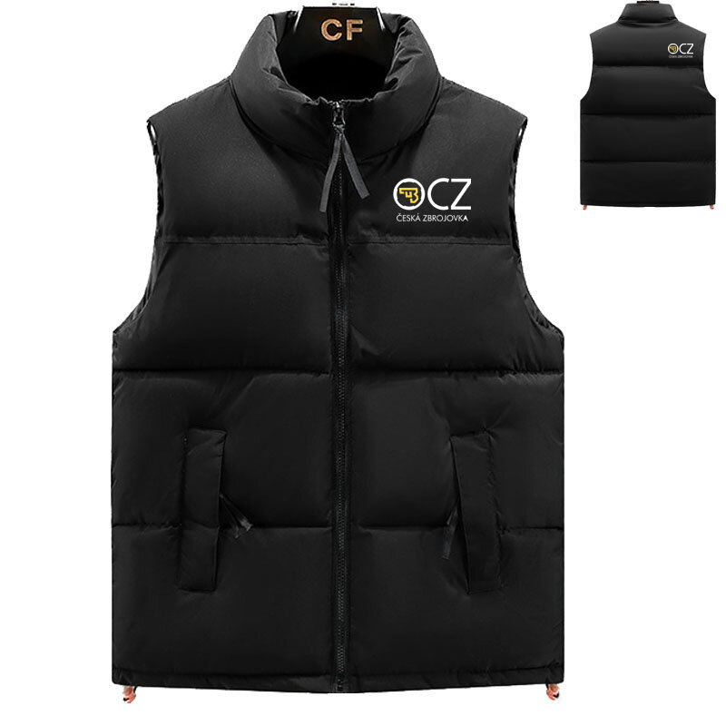CZ Ceska Zbrojovka 남성용 겨울 다운 재킷, 두꺼운 따뜻한 코트, 캐주얼 패션, 인기 다운 코튼 재킷, 다운 조끼