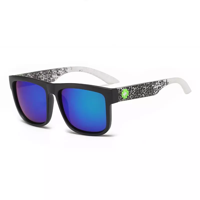 Европейские и американские мужские и женские спортивные очки для скейтборда, цветные солнцезащитные очки, разноцветные шпионские солнцезащитные очки