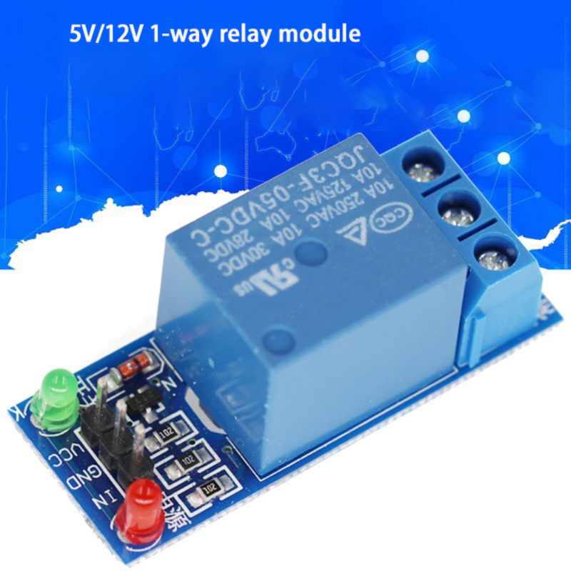 Die hersteller liefert eine neue 1-weg relais modul 5V/12V low-level-trigger relais expansion board