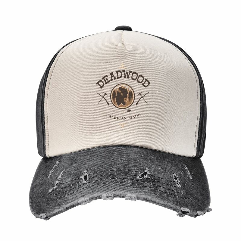 Deadwood-gorra de béisbol de búfalo para hombre y mujer, sombrero de papá, ropa de Golf