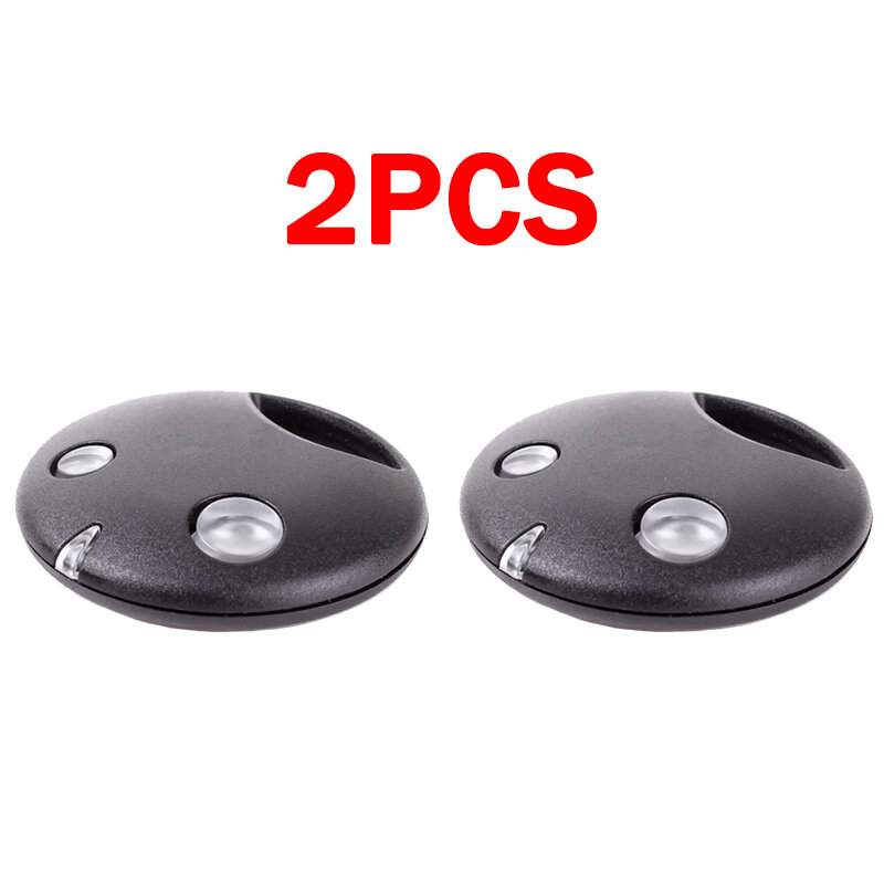 2PCS NICE Garage Door Controls Command NICE 2 Buttons SMILO SM2 SM4 Gate Remote Control Keychain 433MHz Garage Door Commands
