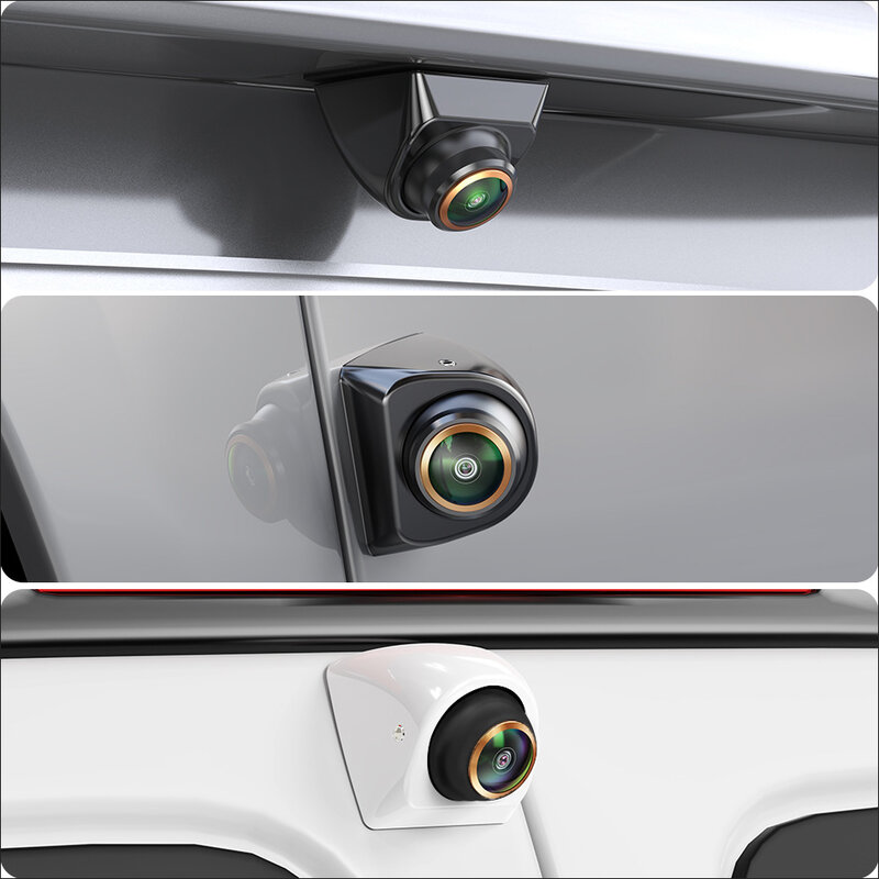 Câmera de visão traseira do carro, AHD, CVBS, 1080P, Full HD, Invertendo Imagem, 170 ° Grande Angular, Visão Noturna, Fisheye Len