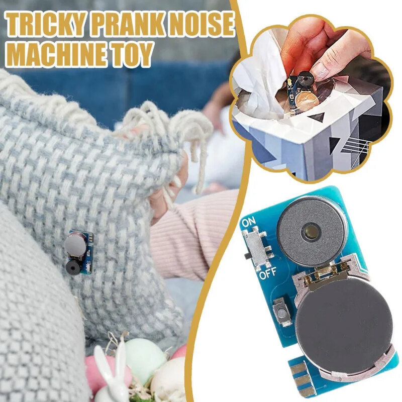 Nodiatron Prankster Pack noisatron Prank Noise Maker nascondi il dispositivo di scherzo del PCB irritante Beep Buzzer Joke Fun Tricky Toy Chaos