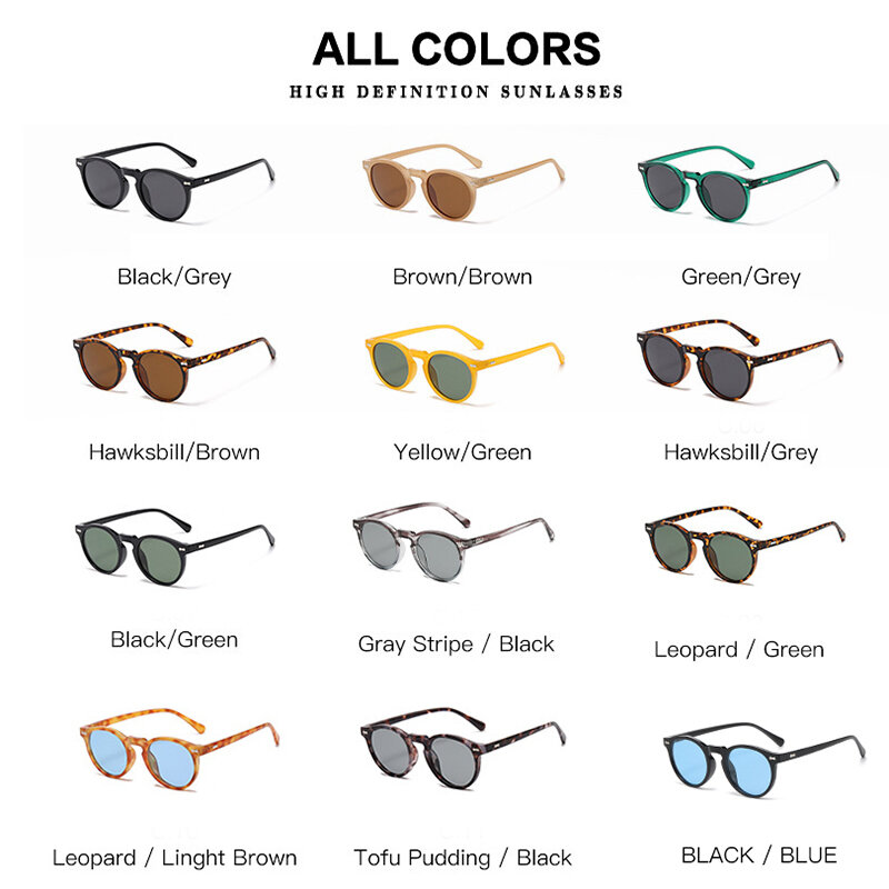 Nuovi occhiali da sole polarizzati donna uomo Brand Design Trend Luxury Vintage Unisex occhiali da sole uomo Driver Shades UV400 Oculos UV400