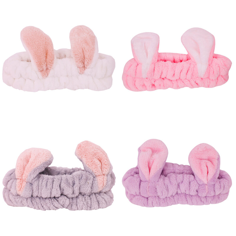Leuke Hoofdband Bunny Oren/Ogen Boog Kat Voor 30 Cm Gele Eend Poppen Lalafanfan Accessoires Versieren Kinderspeelgoed verjaardag Geschenken