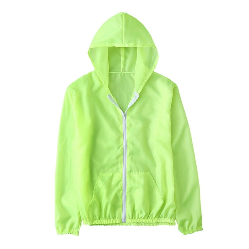 여성용 야외 자외선 차단 재킷, 래쉬가드, 통기성 바람막이, 빠른 건조 방수, 사이클링 낚시 자외선 차단 셔츠