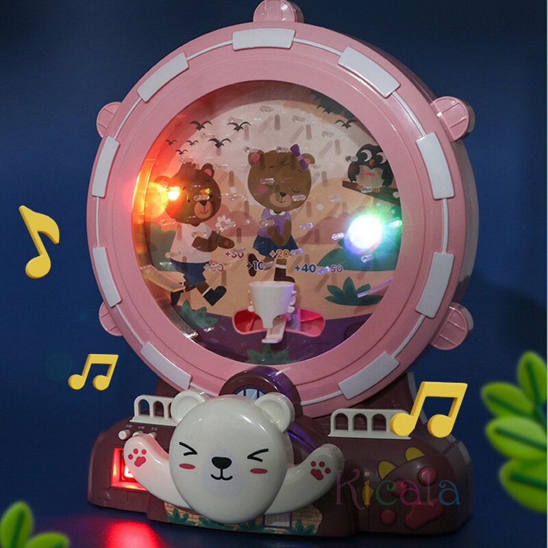 Kinderen Pick-Up Bonenbal Game Machine Speelgoed Verlichting Scoort Ouder-Kind Interactieve Puzzel Elektrische Educatieve Jongen Meisje Speelgoed Cadeau