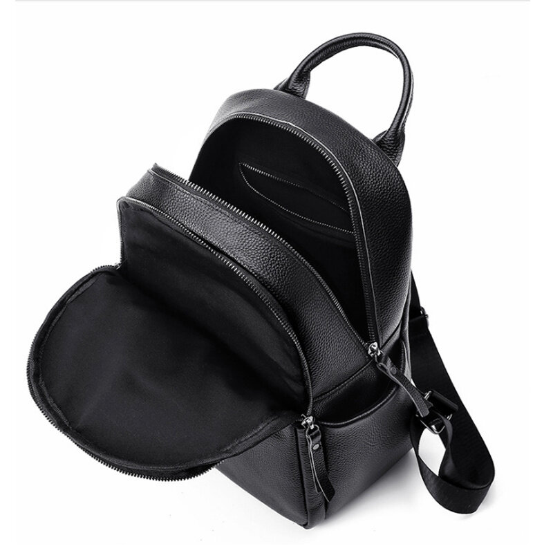 بسيطة بو الجلود على ظهره للنساء ، حقيبة سفر عادية ، حقيبة مدرسية للطلاب للفتيات ، والأزياء