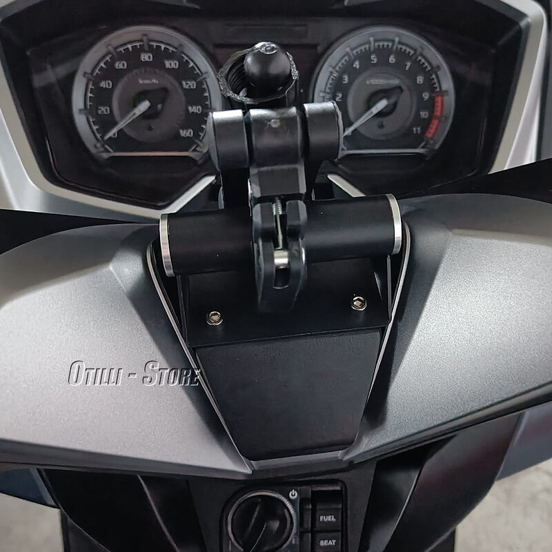 새로운 스탠드 홀더 전화 휴대 전화 GPS 브래킷 22mm Honda Forza 350 Forza350 FORZA 350 FORZA350 NSS350 2021 2022 2023