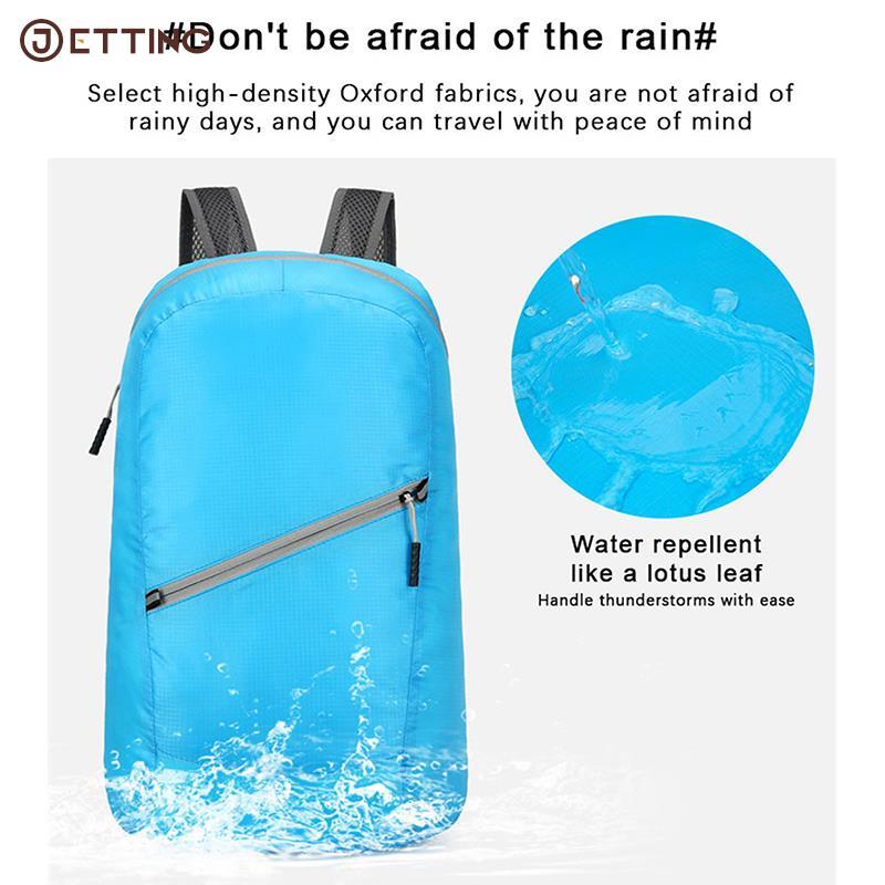 Foldable Outdoor Lightweight Portable Backpack Hiking Bag Waterproof Folding Ultralight Pack Women Men Travelling Sports Daypack