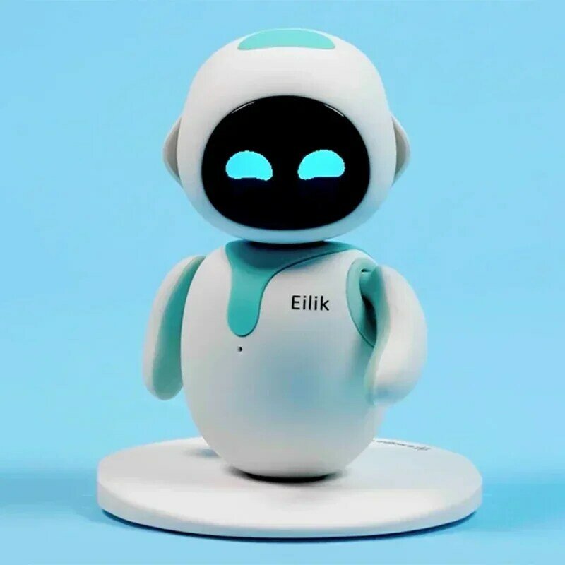 AI Eilik Robô Inteligente para Crianças, Puzzle Interativo, Brinquedo Eletrônico, Desktop, Pet Companion, Presente de Aniversário, Cão