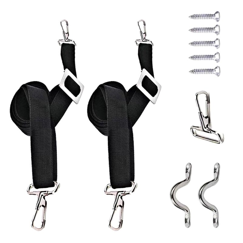 090E Adjustable Bimini Top Straps with Hook Boat Canopy Straps for Marine Canopy