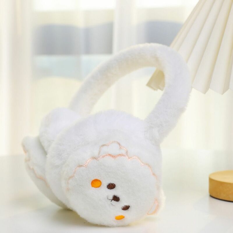 1PC Cute Animal Plush Ear Warmer Earwrap Soft Folding Earflap Ear Cover Winter Warm Earmuff For Children Outdoor Cold Protection