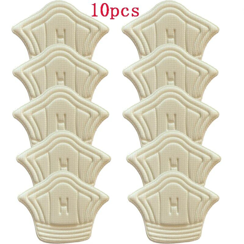 10pcs Shoes Heel Sticker Insoles for Sport Shoes Pain Relief Antiwear Feet Pad Adjustable Cushion Protector Back Sticker Insole