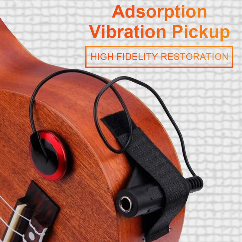 Pickup per chitarra acustica Pickup Piezo Contact per chitarra Ukulele violino mandolino Banjo Kalimba arpa microfono accessori Banjo