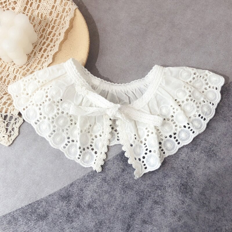 Lace Collar For Kid False Collar For Kid Embroidery Collar Dickey Collar Sweater Collar Detachable Collar for Dress For kids
