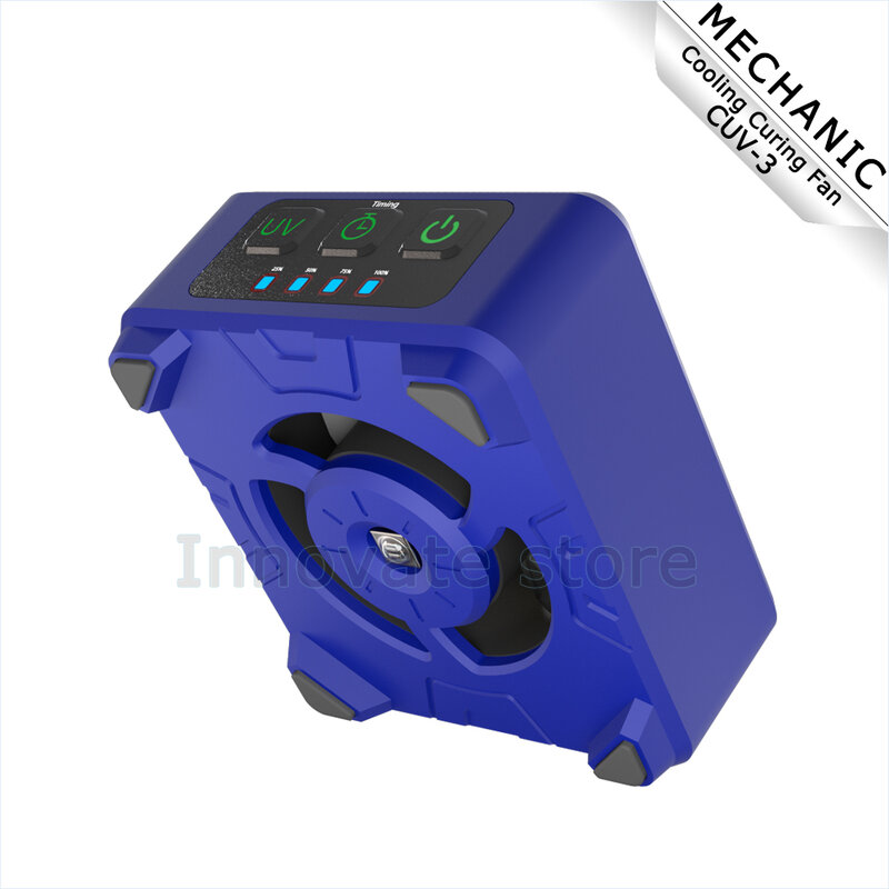 Ventilateur de Refroidissement CUV-3 MÉCANICIEN Machine de Durcissement UV Réglage à 3 Vitesses Dissipation Rapide de la Chaleur Extraction de struction ée Ventilateur de Réparation