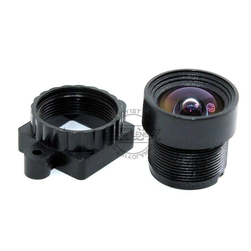 2.0 Megapixel 2.1Mm Lens 1/4 ”145 Graden Mtv M12 X 0.5 Mount Lens Geen Vervorming, Met 650 Ir-Filter Voor Cctv Camera